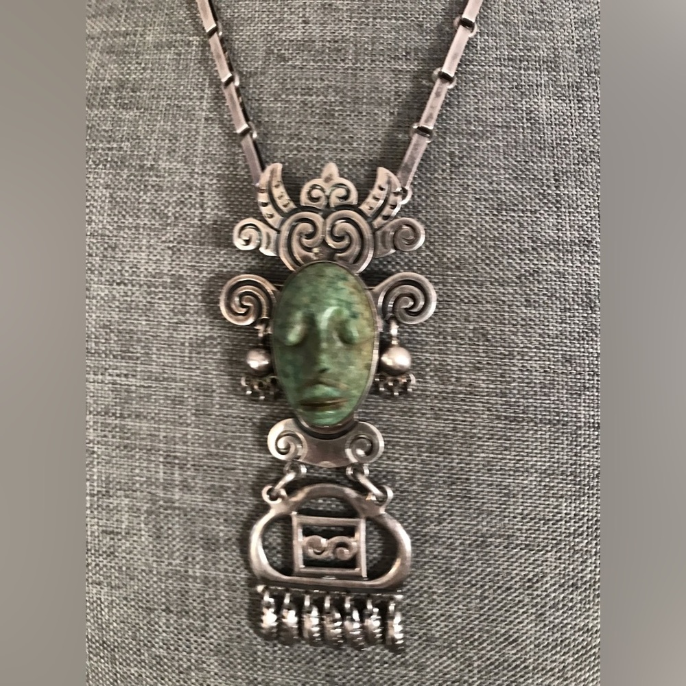 Vintage Taxco sterling silver heirloom piece ❤️ gorgeous Mexican sterling - Picture 6 of 12